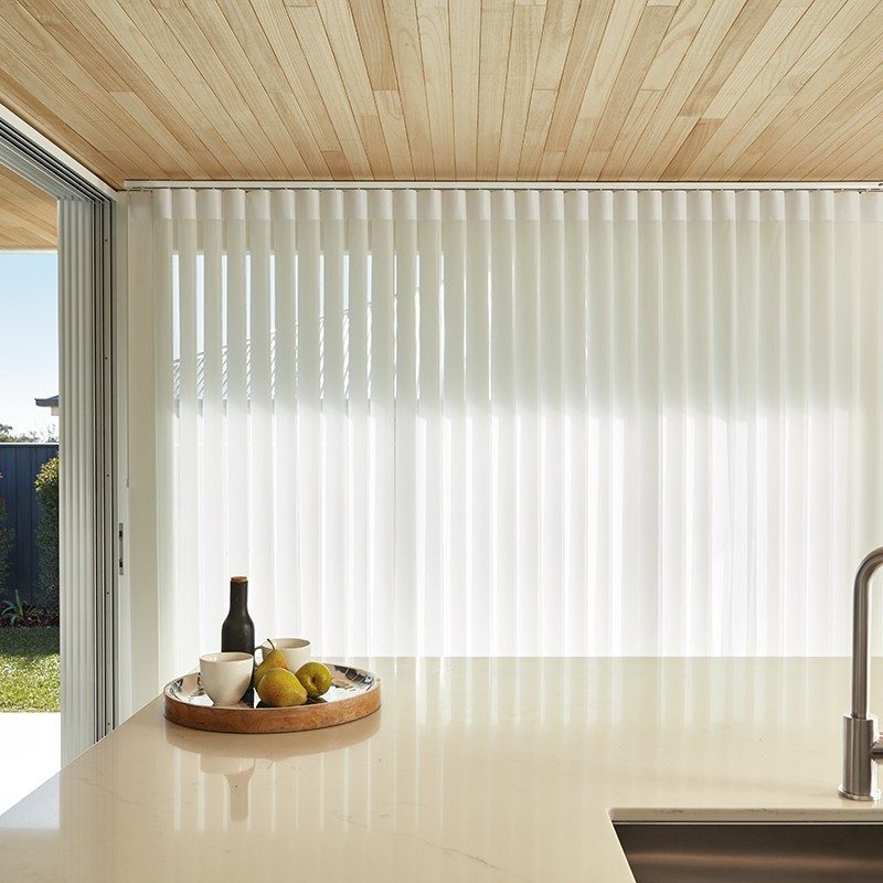 verishade blinds in a kitchen